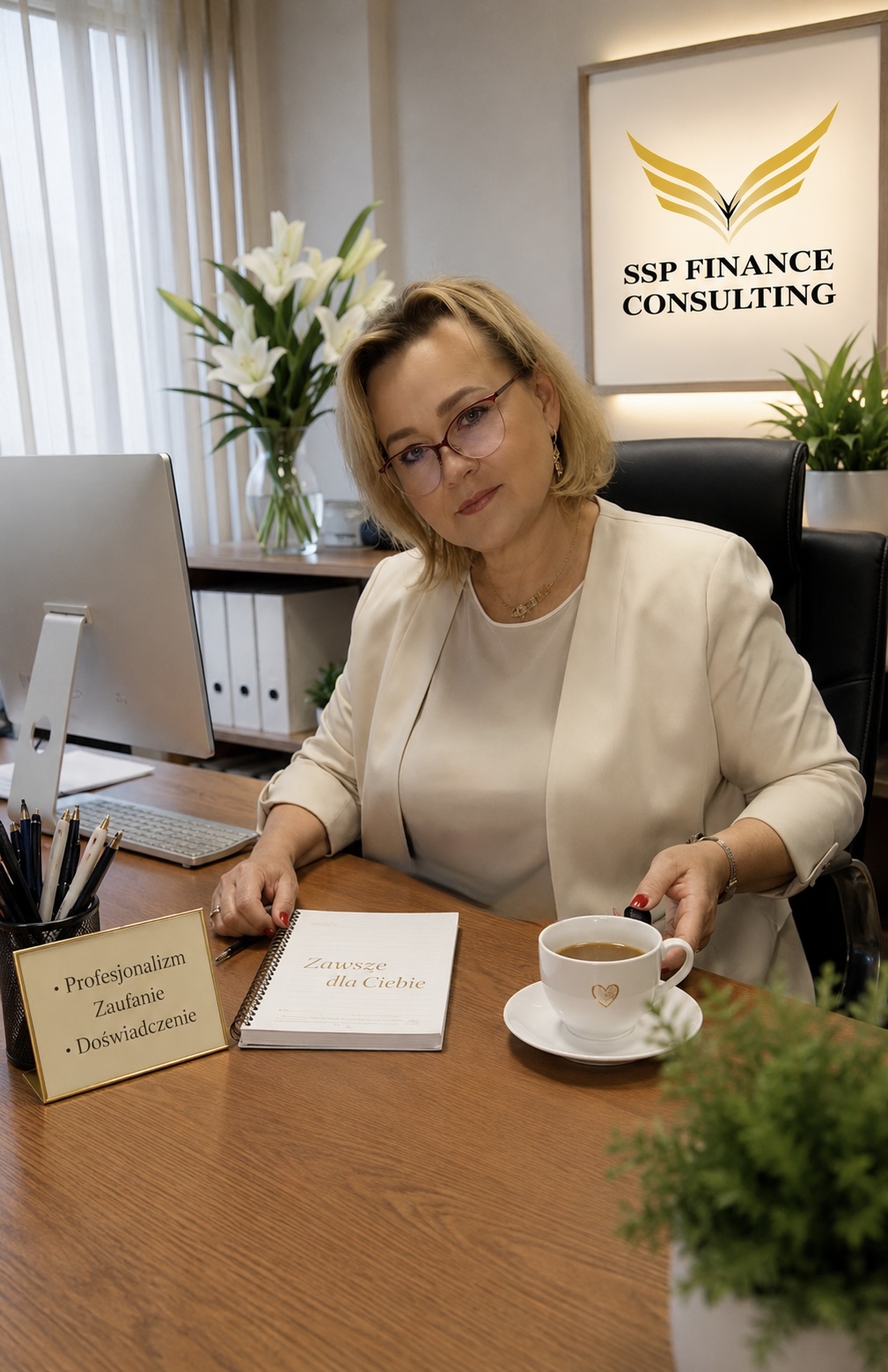 Wioletta — founder of SSP Finance Consulting